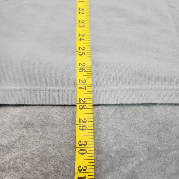 Columbia Men's Grey Short Sleeve Polo Shirt Active Fit Size L - Picture 8 of 13